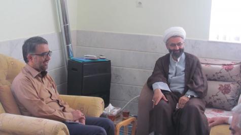 دیدار رییس ، مدیرعامل و اعضای هیات مدیره با امام جمعه طبس